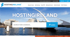 Desktop Screenshot of hostingireland.ie