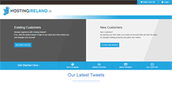 Desktop Screenshot of clients.hostingireland.ie